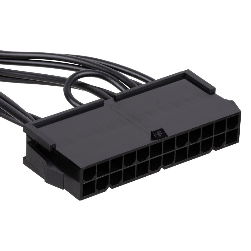 Akyga AK-CA-76 ATX 24 kontaktu (20+4) uz Lenovo 10 kontaktu mātesplates barošanas adaptera kabelis, 10 cm