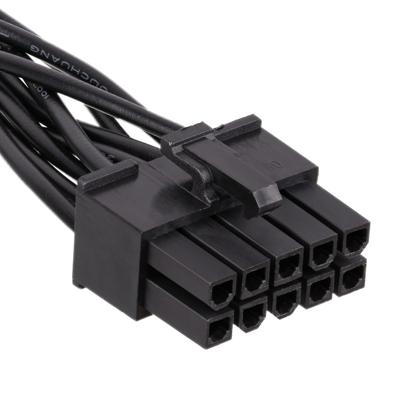 Akyga AK-CA-76 ATX 24 kontaktu (20+4) uz Lenovo 10 kontaktu mātesplates barošanas adaptera kabelis, 10 cm