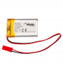 Akyga AKY0823 LP542439 Li-Po akumulators 3,7 V 500 mAh ar PCM, JST 2,54 mm 2 kontaktu savienotājs, 150 mm vadi