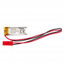 Akyga AKY0474 LP401230 Li-Po akumulators 3,7 V 110 mAh ar PCM, JST 2,54 mm 2 kontaktu savienotājs, 150 mm vadi
