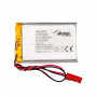 Akyga AKY0081 LP573450 Li-Po akumulators 3,7 V 980 mAh ar PCM, JST 2,54 mm 2 kontaktu savienotāju, 150 mm vadiem