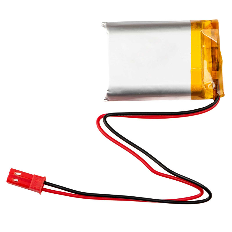 Akyga AKY0571 LP803040 Li-Po akumulators 3,7 V 1000 mAh ar PCM, JST 2,54 mm 2 kontaktu savienotāju, 150 mm vadiem