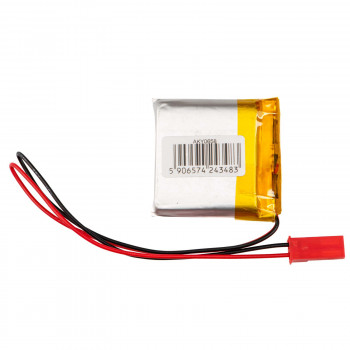 Akyga AKY0658 LP753636 Li-Po akumulators 3,7 V 1000 mAh ar PCM, JST 2,54 mm 2 kontaktu savienotāju, 150 mm vadiem