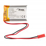 Akyga AKY0663 LP103040 Li-Po akumulators 3,7 V 1200 mAh ar PCM, JST 2,54 mm 2 kontaktu savienotāju, 150 mm vadiem