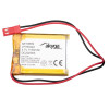Akyga AKY0659 LP783442 Li-Po akumulators 3,7 V 1150 mAh ar PCM, JST 2,54 mm 2 kontaktu savienotāju, 150 mm vadi
