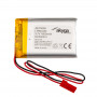 Akyga AKY0099 LP903450 Li-Po akumulators 3,7 V 1600 mAh ar PCM, JST 2,54 mm 2 kontaktu savienotāju, 150 mm vadiem