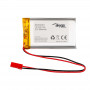 Akyga AKY0653 LP103740 Li-Po akumulators 3,7 V 1580 mAh ar PCM, JST 2,54 mm 2 kontaktu savienotāju, 150 mm vadiem