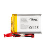 Akyga AKY0563 LP653454 Li-Po akumulators 3,7 V 1400 mAh ar PCM, JST 2,54 mm 2 kontaktu savienotāju, 150 mm vadiem