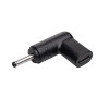Akyga AK-ND-C06 USB-C – DC 3,0 x 1,0 mm adapteris klēpjdatora uzlādei, 18,5-20 V, 100 W