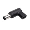 Akyga AK-ND-C07 USB-C – DC 7,4 x 5,0 mm + tapa adapteris klēpjdatora uzlādei, 18,5-20 V, 100 W, saderīgs ar HP