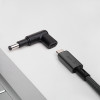 Akyga AK-ND-C13 USB-C – DC 4,8 x 1,7 mm adapteris klēpjdatora uzlādei, 18,5-20 V, 100 W