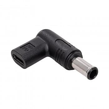 Akyga AK-ND-C14 USB-C – DC 6,5 x 4,4 mm + tapa adapteris klēpjdatora uzlādei, 18,5-20 V, 100 W