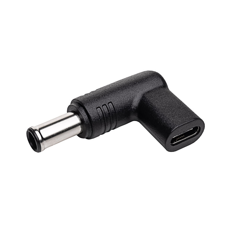 Akyga AK-ND-C14 USB-C – DC 6,5 x 4,4 mm + tapa adapteris klēpjdatora uzlādei, 18,5-20 V, 100 W