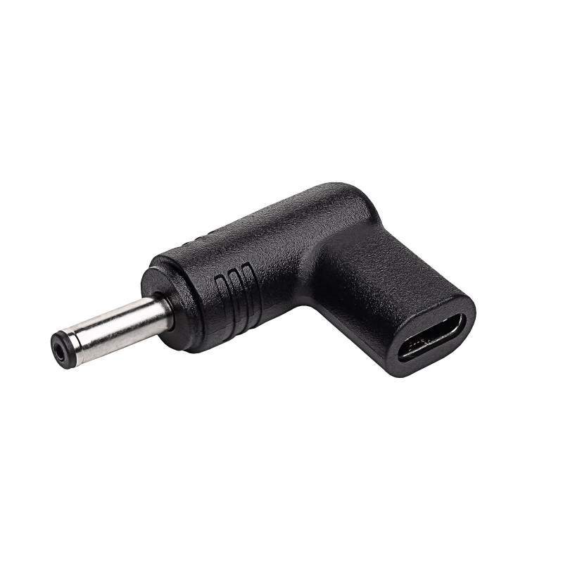 Akyga AK-ND-C15 USB-C – DC 4,0 x 1,3 mm adapteris klēpjdatora uzlādei, 18,5-20 V, 100 W