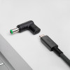 Akyga AK-ND-C18 USB-C – DC 6,3 x 3,0 mm adapteris klēpjdatora uzlādei, 15-16 V, 100 W