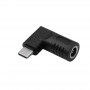 Akyga AK-ND-D04 DC 6,5 x 4,4 mm + tapa – USB-C PD adapteris klēpjdatora lādētājam, 65 W