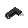 Akyga AK-ND-D09 DC 5,5 x 3,0 mm + tapa – USB-C PD adapteris klēpjdatora lādētājam, 65 W, saderīgs ar HP