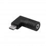 Akyga AK-ND-D17 DC 3,0 x 1,0 mm – USB-C PD adapteris klēpjdatora lādētājam, 65 W