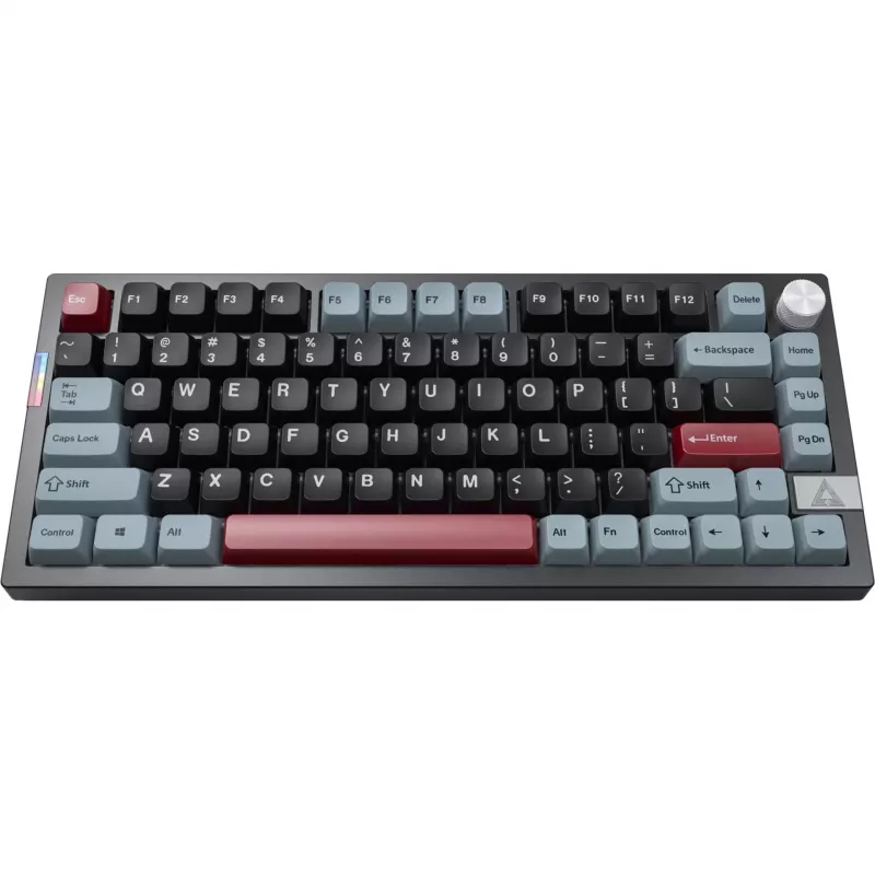 Montech MK PRO 75 tastatūra, DE izkārtojums, Gateron G Pro 3.0 Brown, melna/daudzkrāsaina