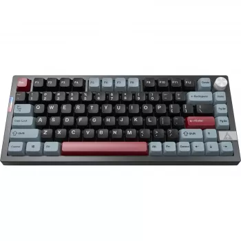 Montech MK PRO 75 tastatūra, DE izkārtojums, Gateron G Pro 3.0 Yellow, melna/daudzkrāsaina
