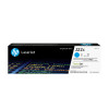 HP 222X W2221X oriģinālā LaserJet toneru kasetne ar lielu resursu, ciāna krāsā, līdz 2 500 lpp.