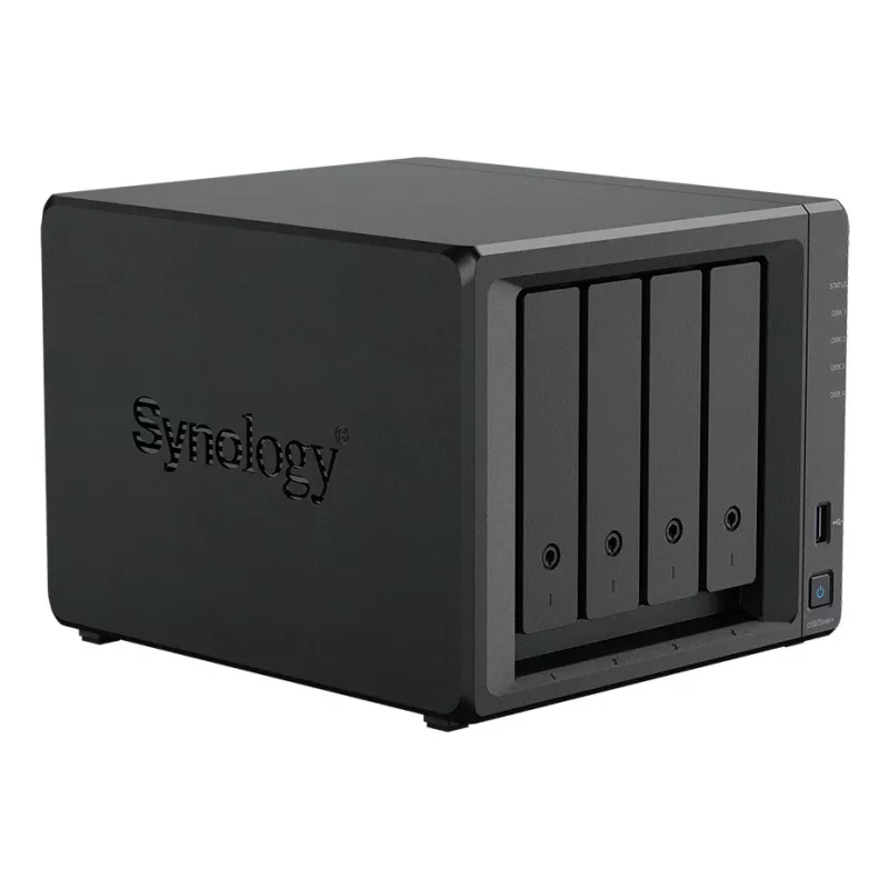 Synology DS925neo+ 4 nodalījumu NAS, AMD Ryzen Embedded V1500B, DDR4 non-ECC SODIMM