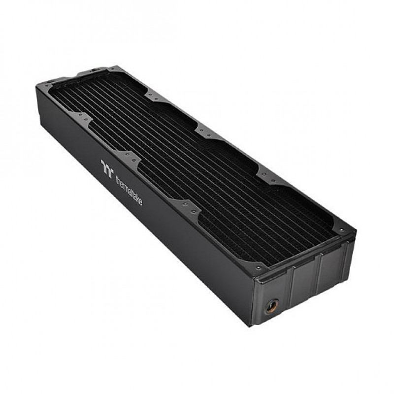 Thermaltake Pacific CL480 ūdens dzesēšanas vara radiators, 4 x 120 mm, melns