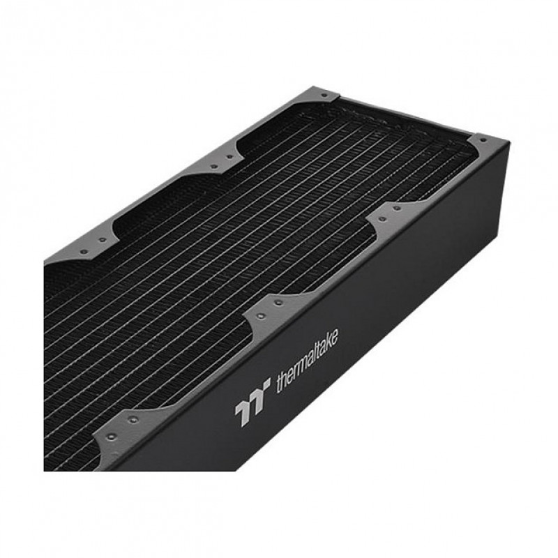 Thermaltake Pacific CL480 ūdens dzesēšanas vara radiators, 4 x 120 mm, melns
