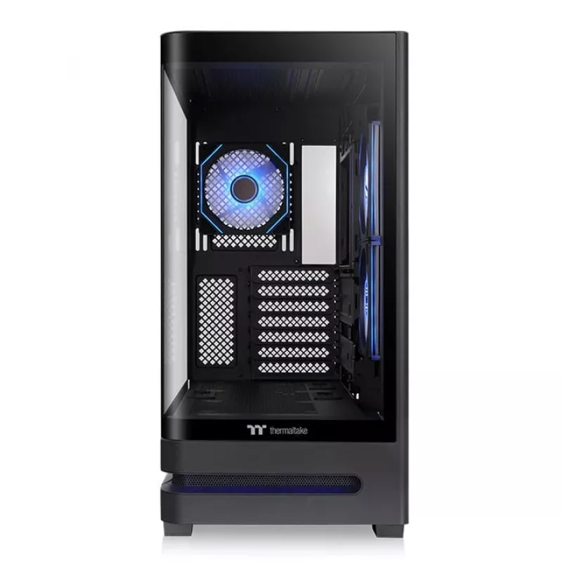 Thermaltake Arcus 290 TG ARGB Midi Tower korpuss datoram, melnā krāsā, ar rūdīta stikla paneli