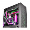 Thermaltake Pacific PETG 45° dubultspiešanas fitings caurulei, ārējais diametrs 16 mm, G1/4, melns (CL-W098-CA00BL-A)