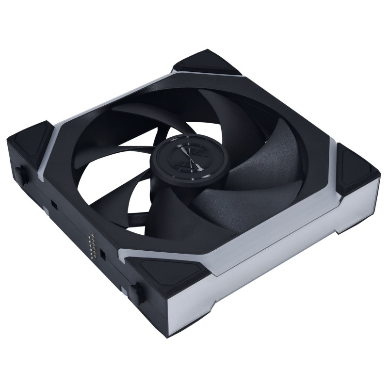 Lian Li UNI FAN SL FLEX Wireless PWM datora korpusa ventilators, ARGB, Infinity Mirror, 120 mm, melns