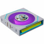Lian Li UNI FAN SL-INF 120 FLEX LCD Wireless datora korpusa ventilators, ARGB un LCD, 120 mm, balts