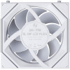 Lian Li UNI FAN SL-INF 120 FLEX LCD Wireless datora korpusa ventilators, ARGB un LCD, 120 mm, balts