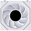 Lian Li UNI FAN SL-INF LCD FLEX Wireless datora korpusa ventilatori (3 gab.) ar kontrolieri, ARGB un LCD, 120 mm, balti