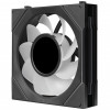 Lian Li UNI FAN SL-INF LCD FLEX Wireless datora korpusa ventilatori (3 gab.) ar kontrolieri, ARGB un LCD, Reverse Blade, 120 mm, melni