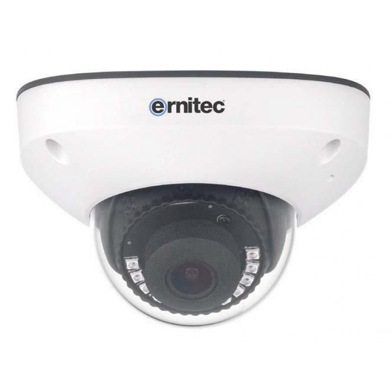 Ernitec Pluto 5MP mini kupola novērošanas kamera, PoE, IP66, NDAA