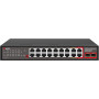 Getfort GF-120G-16P-240 PoE komutators, 16 x 10/100 PoE + 2 x GE + 2 x SFP, 240 W