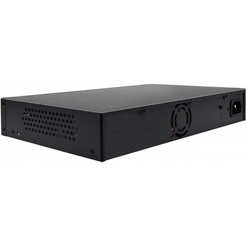 Getfort GF-120G-16P-240 PoE komutators, 16 x 10/100 PoE + 2 x GE + 2 x SFP, 240 W
