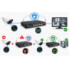 Getfort GF-220G-16P-240 PoE komutators, 16 x GE PoE + 2 x GE + 2 x SFP, 240 W