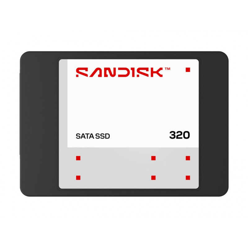 SanDisk 320 iekšējais SSD disks, 1 TB, 2,5 collu, SATA III