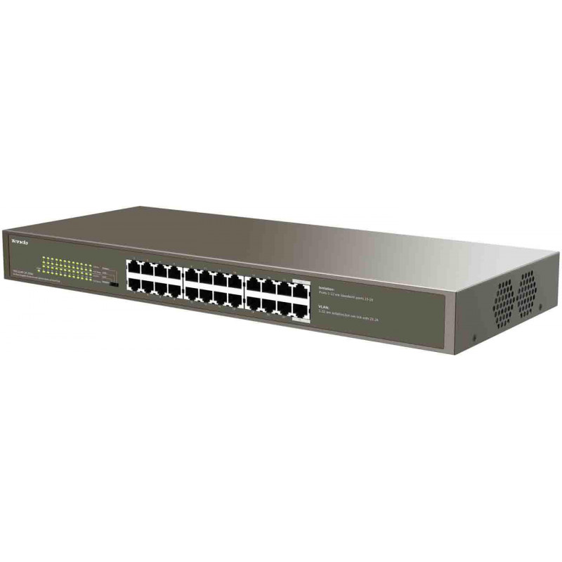 Tenda TEG1124P-24-250W PoE komutators, 24 porti, 250 W