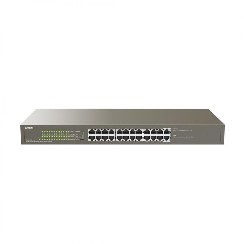 Tenda TEG1124P-24-250W PoE komutators, 24 porti, 250 W