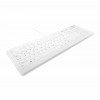 Cherry Contour Active Key AK-C8112-U1-W/EU medicīniskā tastatūra ar vadu, ES taustiņu izkārtojums, balta