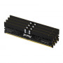 Kingston FURY Renegade Pro KF560R32RBEK4-128 DDR5-6000 ECC reģistrēto atmiņas moduļu komplekts, 128 GB (4 x 32 GB), melns