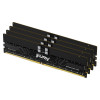 Kingston FURY Renegade Pro KF564R32RBE2K4-128 DDR5-6400 ECC reģistrēto atmiņas moduļu komplekts, 128 GB (4 x 32 GB), CL32, melns