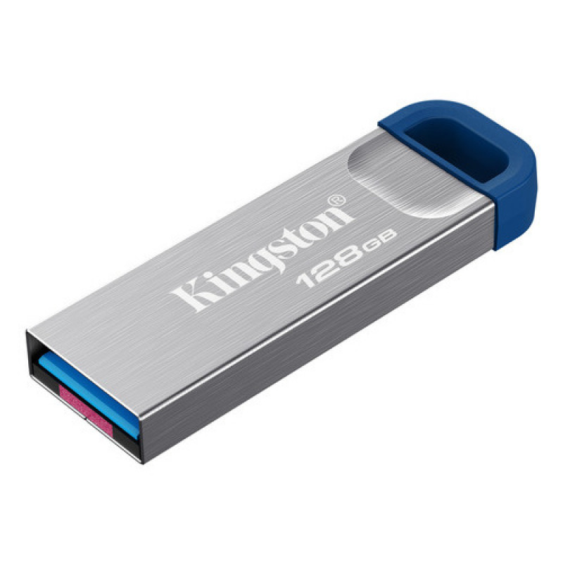 Kingston DataTraveler Kyson DTKNG2/128GB USB zibatmiņas disks, 128 GB, USB 3.2 Gen 1, metāla