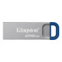 Kingston DataTraveler Kyson DTKNG2/256GB USB zibatmiņas disks, 256 GB, USB 3.2 Gen 1, metāla