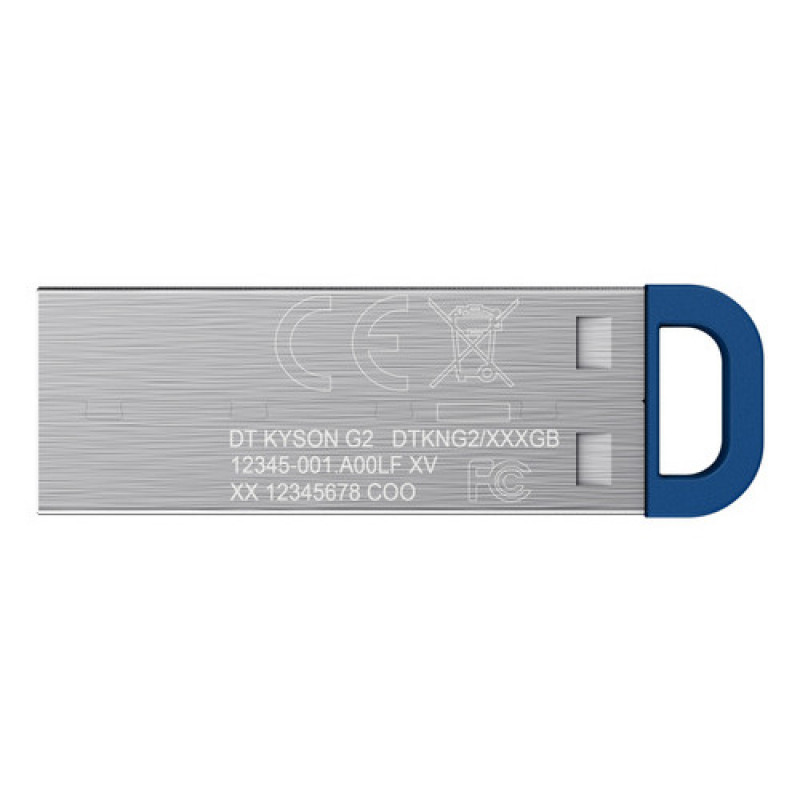 Kingston DataTraveler Kyson DTKNG2/256GB USB zibatmiņas disks, 256 GB, USB 3.2 Gen 1, metāla