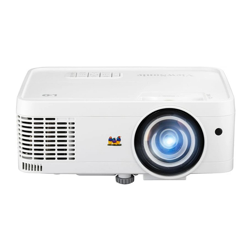 ViewSonic LSD300W-ST projektors ar īsu projekcijas attālumu, 3300 ANSI lūmenu, DLP, WXGA (1280x800), baltā krāsā