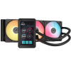Corsair iCUE LINK TITAN II 360 RX LCD viss vienā šķidruma dzesētājs, 360 mm, RGB, melns, CW-9061045-WW